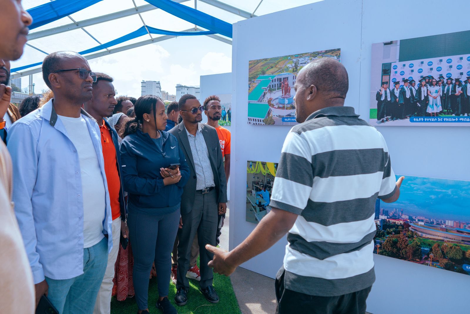 በመዲናዋ ለ5 ቀናት ሲካሄድ የቆየው የልማት ስራዎች የፎቶ አውደ-ርዕይ በዛሬው ዕለት በድምቀት ተጠናቋል።